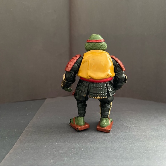 1993 Playmates TMNT Teenage Mutant Ninja Turtles Movie III 3 Samurai Raphael - Picture 3 of 6